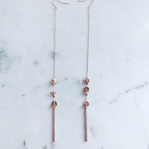 Calisades Long Simple Dangle Drop Statement